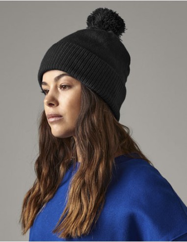 BEE-B439-Thermal Snowstar® Beanie
